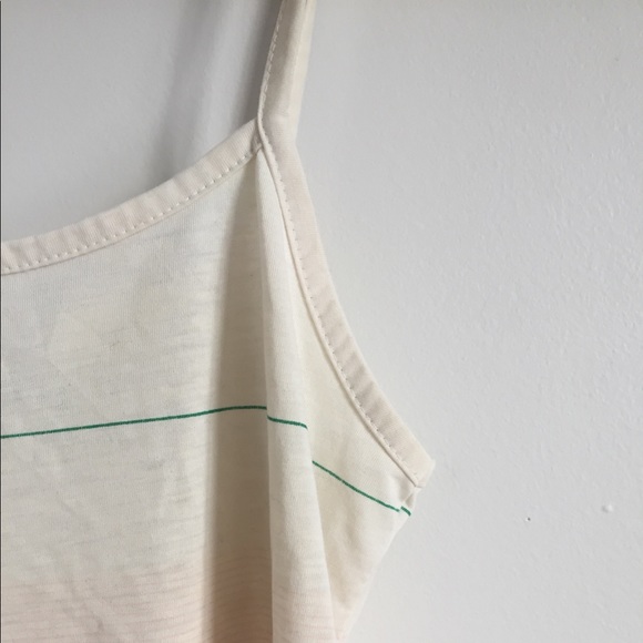 VINTAGE stripped cami tank top white - Picture 4 of 6